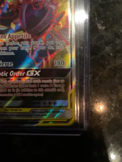 Pokemon Naganadel & Guzzlord GX 223/236 Sm-Cosmic Eclipse Ultra Rare Full Art M - Image 4
