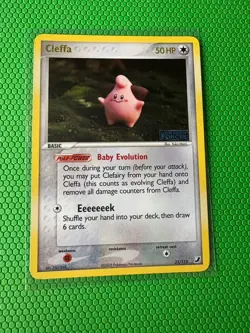 Pokemon TCG Cleffa 21/115 Unseen Forces Stamped Reverse Holo NM - Image 1
