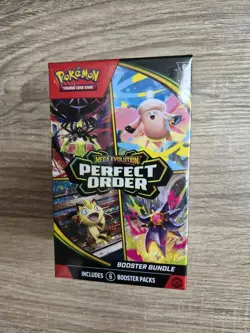 Pokemon TCG: Mega Evolution - Perfect Order - Booster Bundle. Brand New & Sealed - Image 1