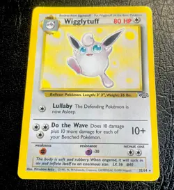 Pokemon Wigglytuff 32/64 Jungle Regular - LP. 80HP 1999-Wizards - Image 1