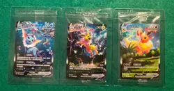 Pokemon S-Chinese Jolteon Flareon Vaporeon Vmax CSHC-003 006 009 HOLO Sealed - Image 2