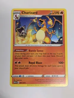 Charizard 001/015 McDonald's 2024 Regular Pokemon TCG NM - Image 1
