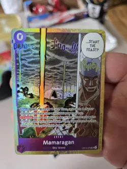 Mamaragan SR One Piece Op15-076 Super Rare English NM Pack Fresh - Image 1