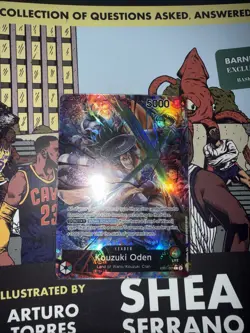 One Piece Memorial Collection Oden Kozuki Leader Alt Art EB01-01 - Image 1