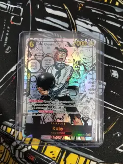 One Piece TCG Koby Manga SR/ Alternate Art EB04-044/OP-15 - Image 1