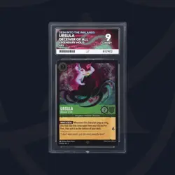 Disney Lorcana Ursula Deceiver of All Legendary Holo Foil 91/204 Inklands Ace 9 - Image 3