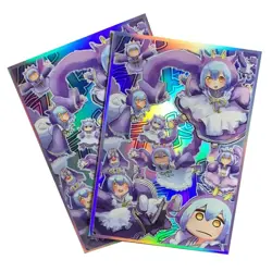 Trading Card YU-GI-OH Iridescent TCG Card Sleeves 63X90mm Standard Size - Image 2