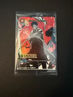 Union Arena Kagurabachi Chihiro Rokuhira Winner Card Sealed Promo English - Image 1
