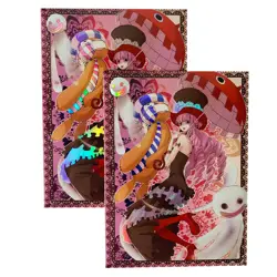 Trading Card ONE PIECE Perona Iridescent OPCG Card Sleeves 66X91mm Standard Size - Image 1