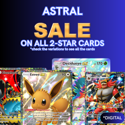 📢SALE📢 ANY 2 Star Card Pokemon ⭐⭐ Pokemon TCG pocket : DELIVERY TIME: 1-10 MIN - Image 1