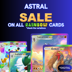 📢SALE📢 ANY RAINBOW Card Pokemon ⭐⭐ Pokemon TCG pocket :DELIVERY TIME: 1-10 MIN - Image 1