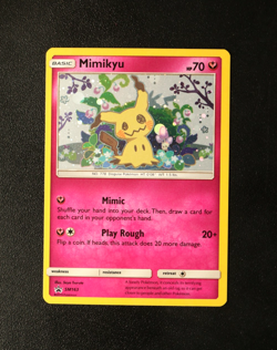 Pokemon Card - Mimikyu SM163 Sun & Moon & Mimikyu V 148/163 Battle Styles - NM ⭐ - Image 1