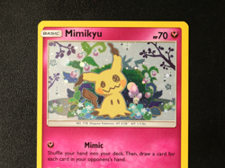 Pokemon Card - Mimikyu SM163 Sun & Moon & Mimikyu V 148/163 Battle Styles - NM ⭐ - Image 2