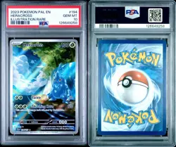 Heracross Pokemon Scarlet & Violet Paldea Evolved Illustration Card 194 PSA 10 - Image 3