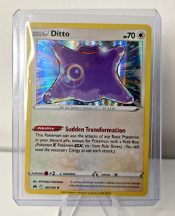Ditto - 107/159 - Holo Rare - Crown Zenith - Pokemon Card - Image 1