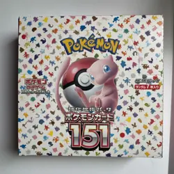 Pokemon Card 151 Booster Box sv2a Japanese Scarlet & Violet Japanese w/o shrink - Image 1