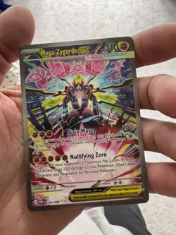 Mega Zygarde EX SIR 120/088 Pokemon Card Perfect Order - Image 1