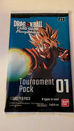 Dragon Ball Super Card Game Fusion World Tournament Pack 01 - Brand New Sealed - Image 1