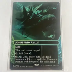 MTG Edge of Eternities - Lumbering Falls(Extended Art) - Rare - 0024 NM - Image 1