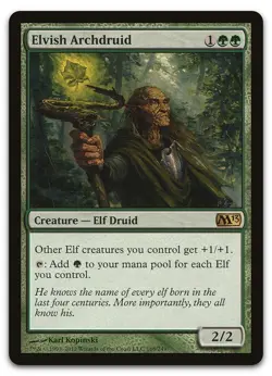 Elvish Archdruid #168 (NM) Magic 2013 M13 Magic MTG - Image 1