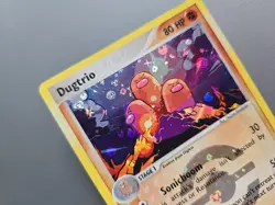 Dugtrio 22/112 EX Fire Red Leaf Green MP Pokemon RARE REVERSE HOLO Finescratches - Image 3