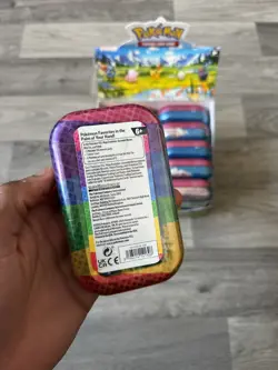 Pokemon TCG Ascended Heroes Mini Tins Sealed X10 In A Display Case Brand New - Image 2