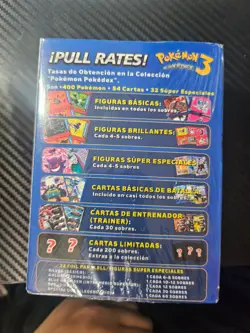 30 Packs New 2025 Peru Pokemon Blue Vol 3 Pokedex Sticker Booster Flash Editon - Image 3