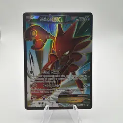 Scizor-EX - 119/122 - Full Art Ultra Rare Pokemon BREAKpoint - Image 1