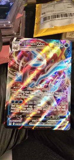 The Pokemon Company Kyurem VMAX Lost Origin Ultra Rare Holo 330 HP - Image 1