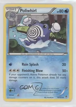 Poliwhirl Pokemon XY Furious Fists #16 - Image 1