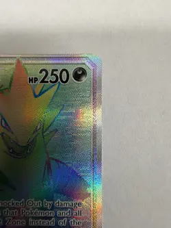 Pokemon Tyranitar GX 223/214 Sm-Lost Thunder Secret Rainbow Holo Rare (NM) - Image 4