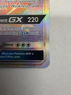 Pokemon Tyranitar GX 223/214 Sm-Lost Thunder Secret Rainbow Holo Rare (NM) - Image 5