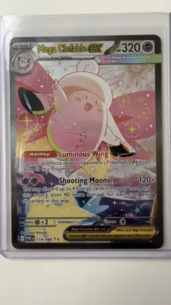 Mega Clefable Ex 119/088 Perfect Order SIR Pokemon TCG - Image 3