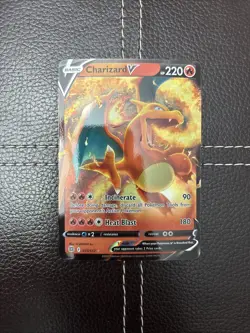 Pokemon TCG - Charizard V - 017/172 - Brilliant Stars - NM Ultra Rare (2022) - Image 1