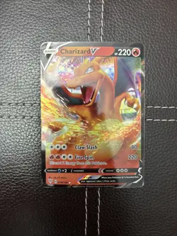 Pokemon TCG - Charizard V - 019/189 - Darkness Ablaze - NM Ultra Rare (2020) - Image 1