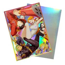 60PCS Trading Card ONE PIECE Nami Luffy OPCG Card Sleeves 66X91mm Standard Size - Image 4