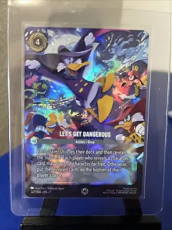 LET’S GET DANGEROUS Action ENCHANTED! Disney Lorcana WINTERSPELL 240/204 - Image 1