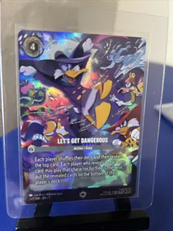 LET’S GET DANGEROUS Action ENCHANTED! Disney Lorcana WINTERSPELL 240/204 - Image 2