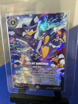 LET’S GET DANGEROUS Action ENCHANTED! Disney Lorcana WINTERSPELL 240/204 - Image 3