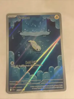 Pokemon TCG Tynamo Illustration Rare Card 113/086 Sv: Black Bolt NM/M Condition - Image 1