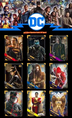 DCEU PREMIUM DC SUPERHERO Hobby Collection Trading Cards Sealed Box SERIES 1 - Image 5
