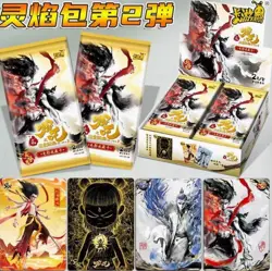 Ne Zha 2 Anime Trading Card Game Booster Box Vol.2(New)Ling Yan Pack Collection - Image 3