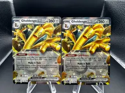 Pokemon ex & V Card Lot (11) Gholdengo UR, Zapdos ex, Crobat V, 151 Full Art IR - Image 4