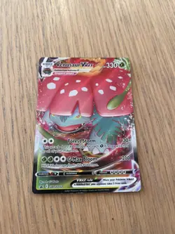 Pokemon TCG Venusaur VMAX SWSH102 Black Star Promo Card - Image 3