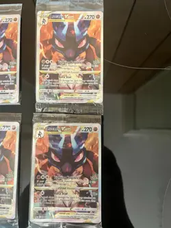 2023 Lucario VSTAR SWSH291 Crown Zenith ETB Promo Card SEALED Lot Of 4 NM - Image 3