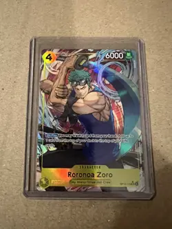One Piece Card Game Roronoa Zoro SR Alt Art OP15-113 Adventure on KAMI's Island! - Image 1