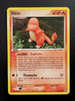 (LP-MP) Ditto Charmander 61/113 2005 EX Delta Species Regular Pokemon Card - Image 1
