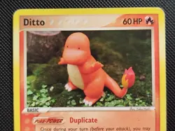 (LP-MP) Ditto Charmander 61/113 2005 EX Delta Species Regular Pokemon Card - Image 3