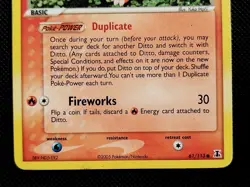 (LP-MP) Ditto Charmander 61/113 2005 EX Delta Species Regular Pokemon Card - Image 4