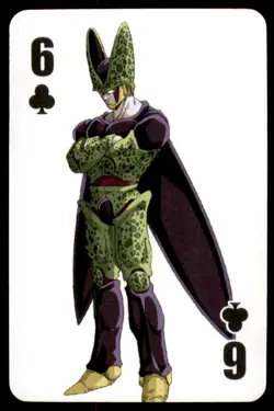 2016 Dragon Ball Z Funimation Poker Cards Perfect Cell English #6 - Image 1
